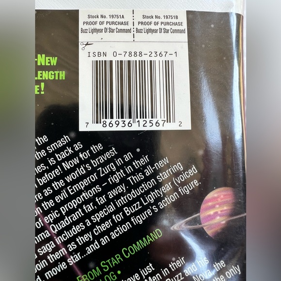 Buzz Lightyear Star Command Adventure Begins TOY STORY DISNEY Pixar vintage DVD - Picture 3 of 7